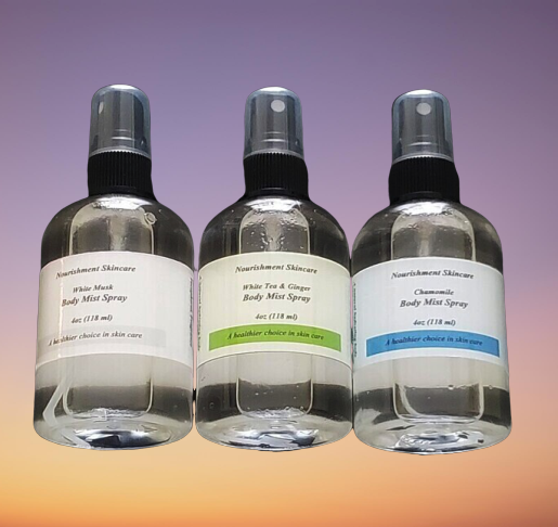 All Natural Body Mist – Nourishment Skincare