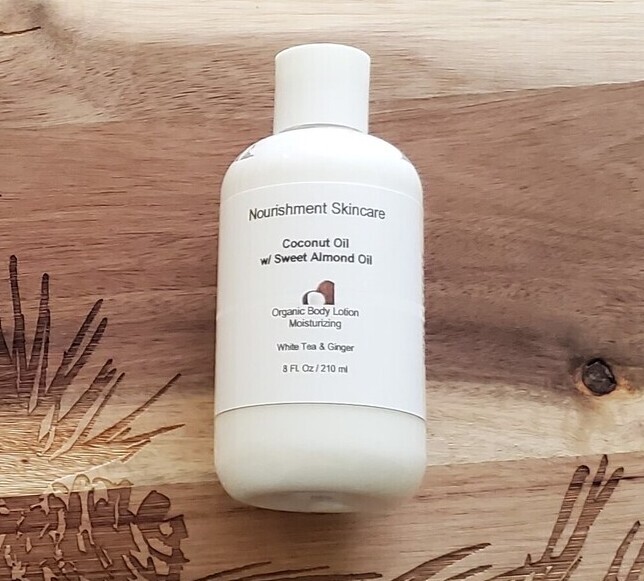 Organic Coconut & Sweet Almond Body Lotion - Nourishment Skincare