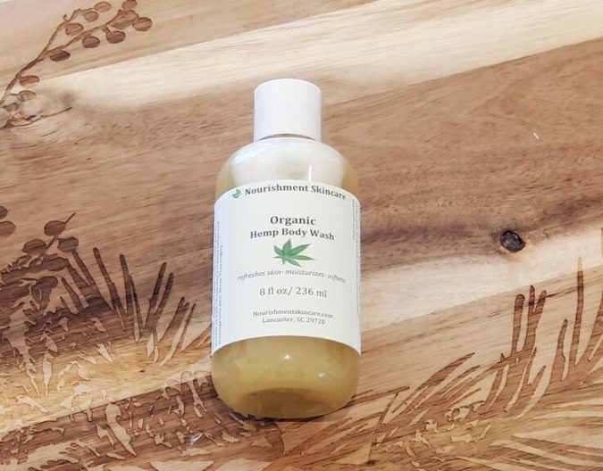 Hemp Oil Body Wash Nourishment Skincare