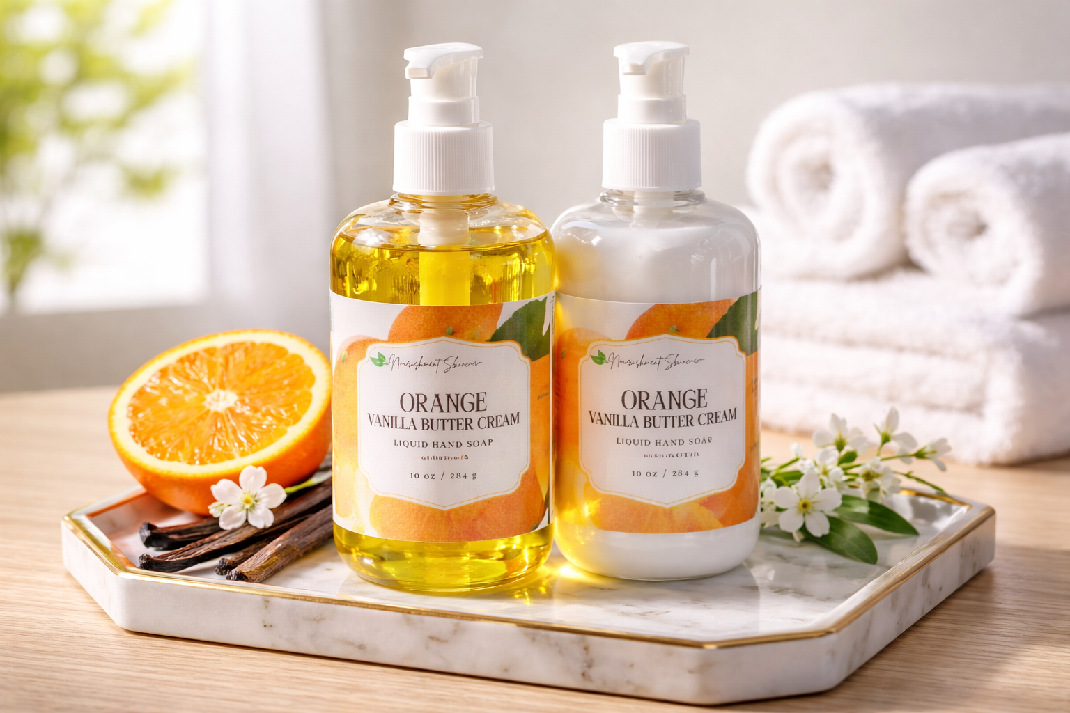 Hand Soap & Lotion Set