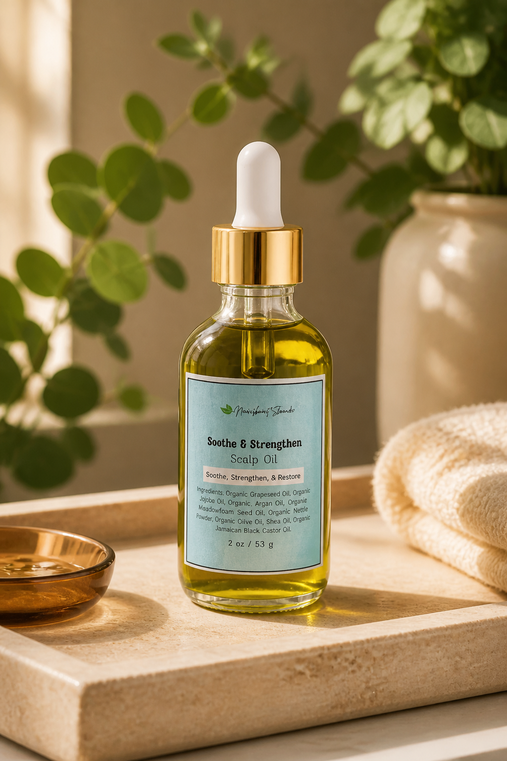 Soothe & Strengthen Scalp Oil